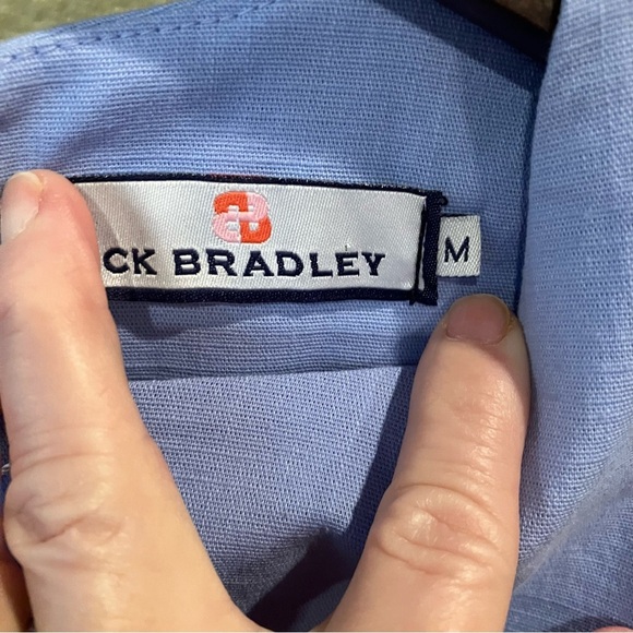 NWT CK Bradley Light Blue Sleeveless Dress, Me, Ruffle Print Hem GirlCore - Picture 4 of 9